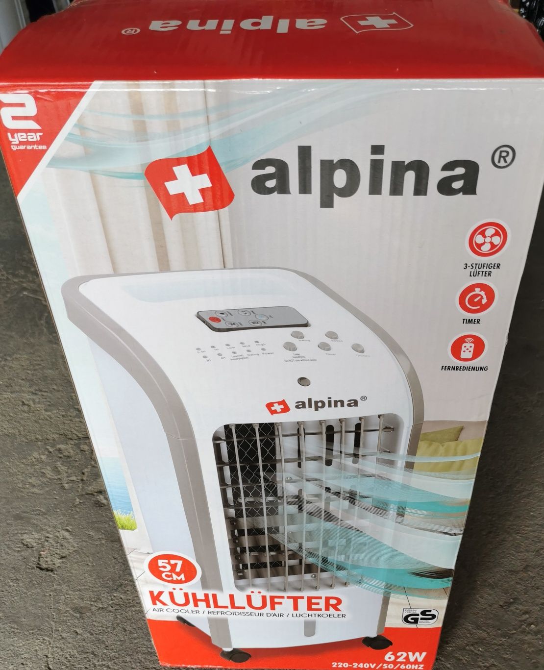 Air cooler / racitor de aer portabil NOU cu telecomandă