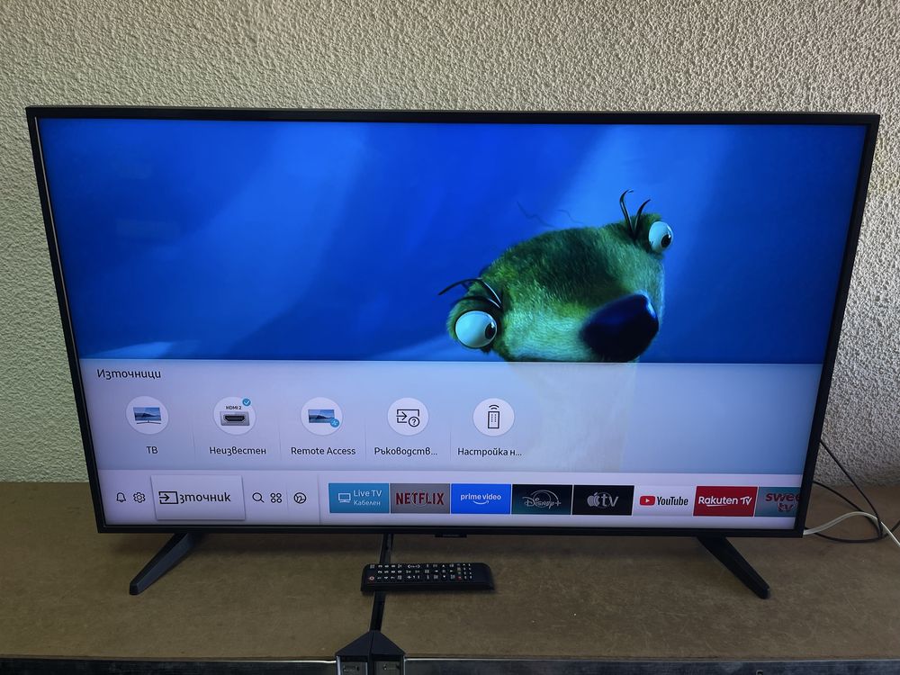 Телевизор Samsung 4K UHD QLED 43“ Smart|Wi-Fi - QE43Q60RAT