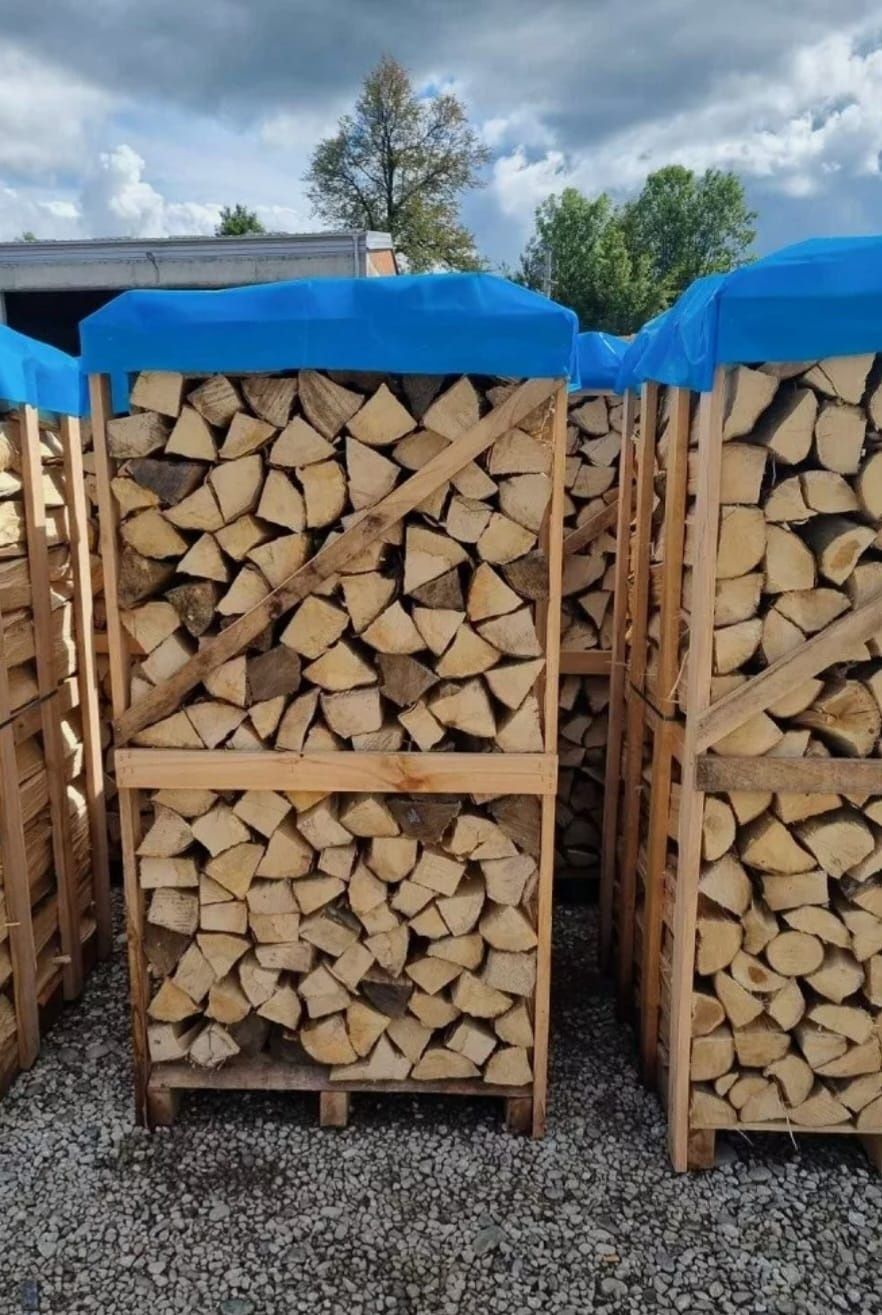 Lemne de foc fag&stejar paletizate