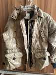 Geaca Moncler L , maro deschis , geaca de iarna