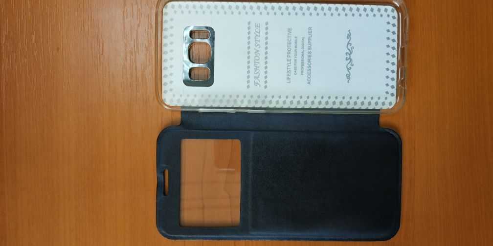 Samsung Galaxy 8 husa carcasa flip cover cu fereastra