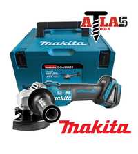 Ъглошлайф Makita DGA506ZJ 18V Brushless/Безчетков  + Куфар MakPac 3