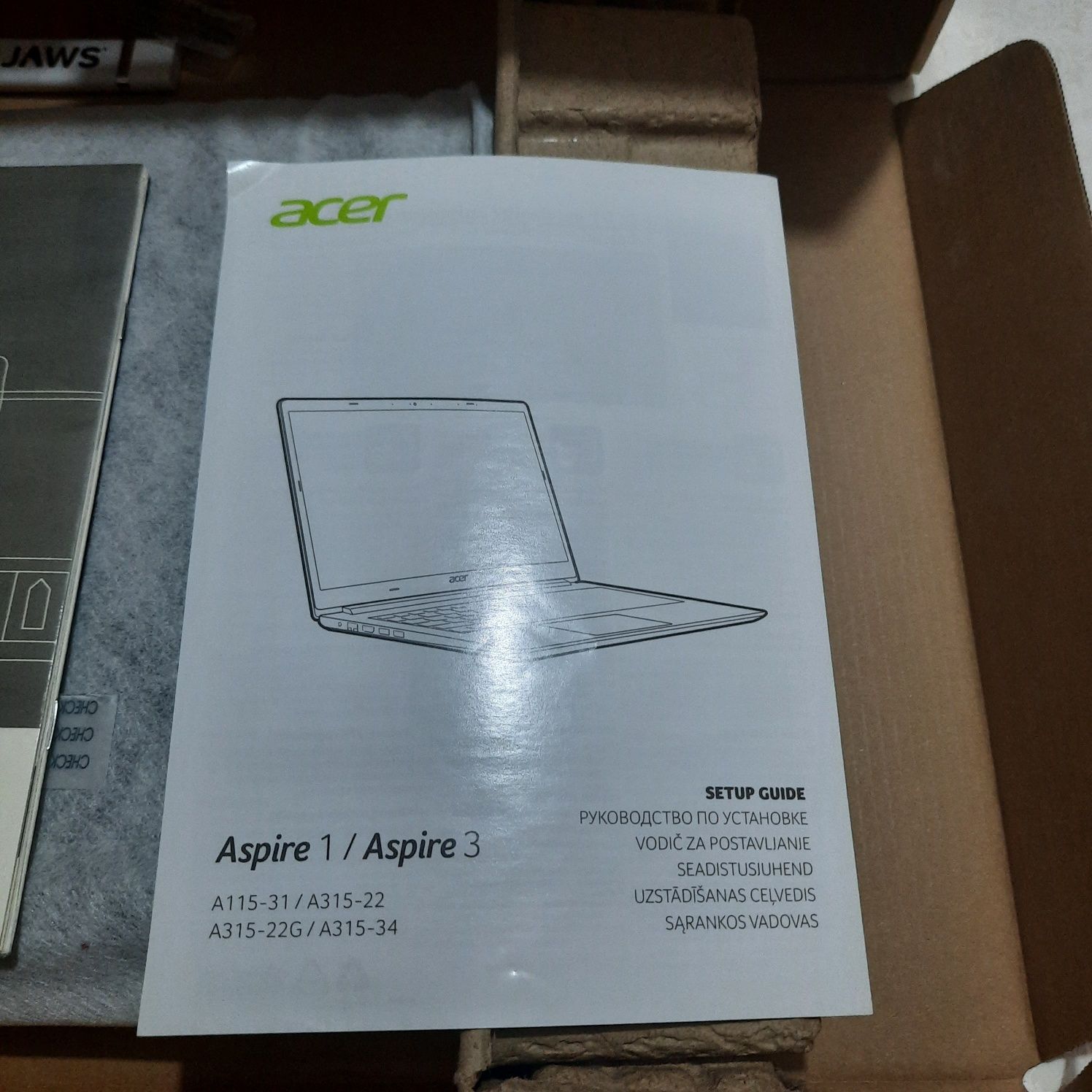Ноутбук для учебы acer aspire 3