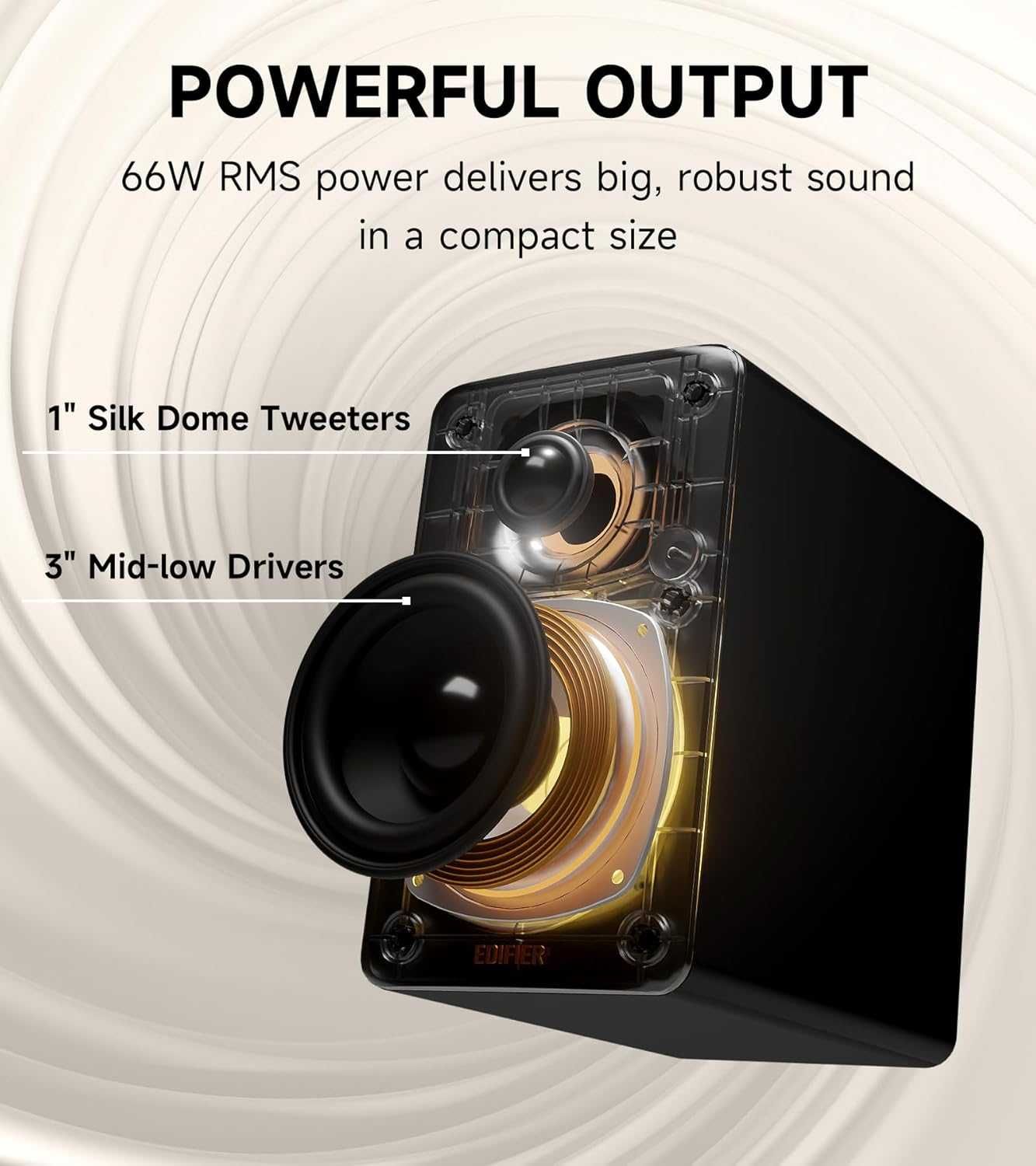 Нови Hi-Res тонколони Edifier M60 (Bluetooth LDAC, USB-C)