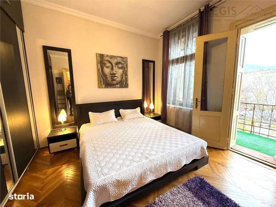 Apartament 2 camere cu terasa si curte privata n Centrul Brasovului