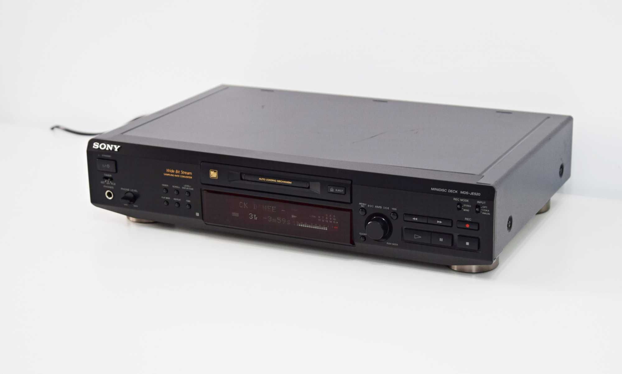MiniDisc player Sony MDS-JE 520