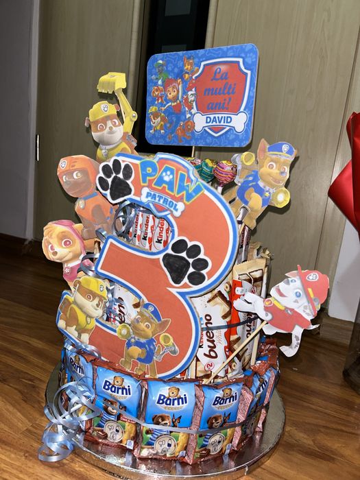 Tort tedi, tedi+dulciuri