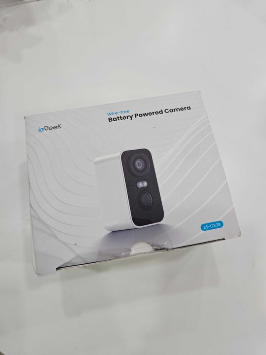 Камера за видеонаблюдение ieGeek ZS-GX3S (черна) – 2K QHD, AI