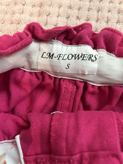 Цикламени къси панталонки LM flowers