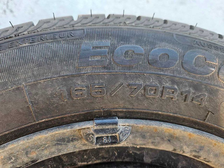 Комплект железни джанти 14'' с летни гуми, VW Polo, Seat, Skoda...