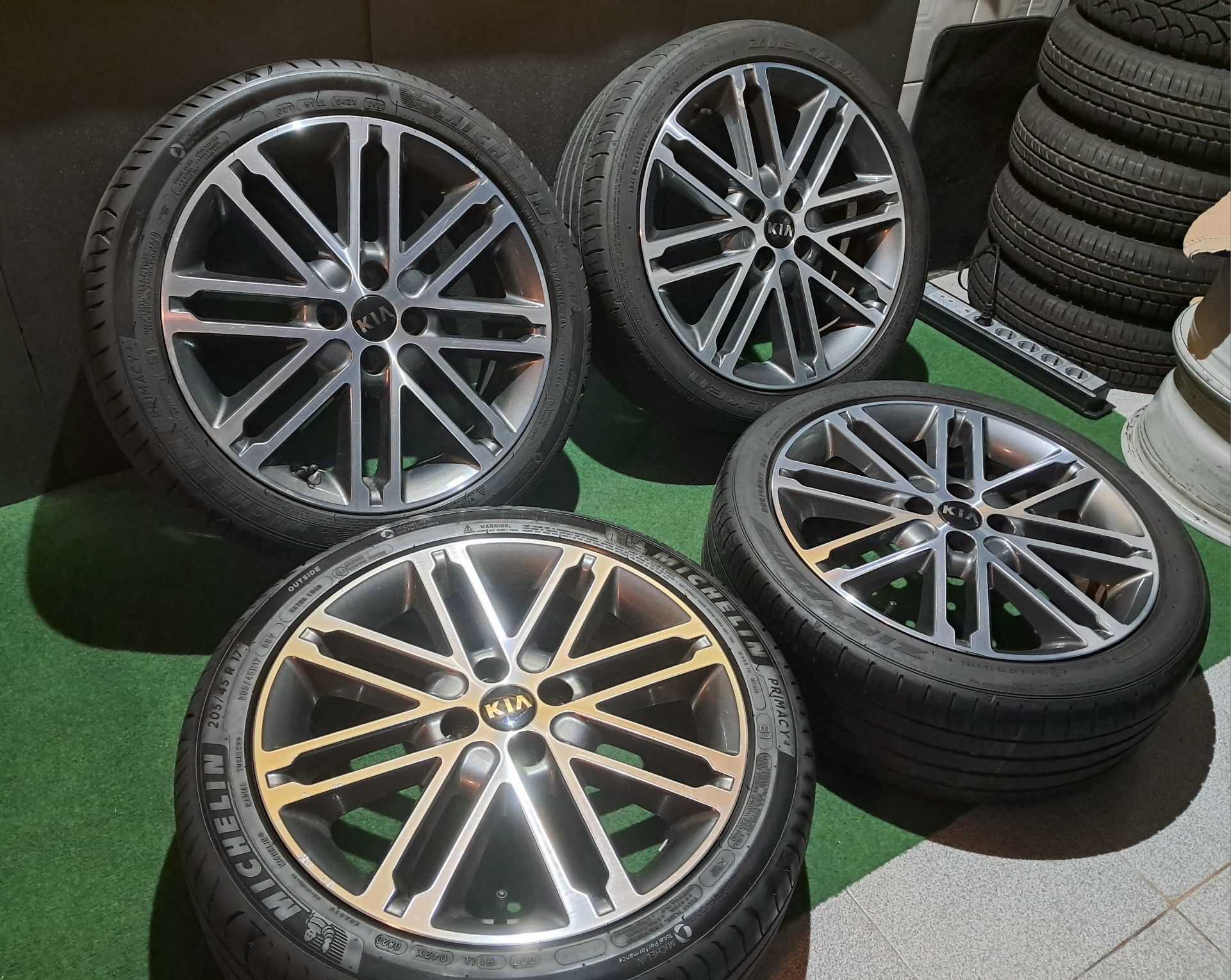 17" KIA RIO Cross Sport Line Оригинални джанти Киа Рио 4х100