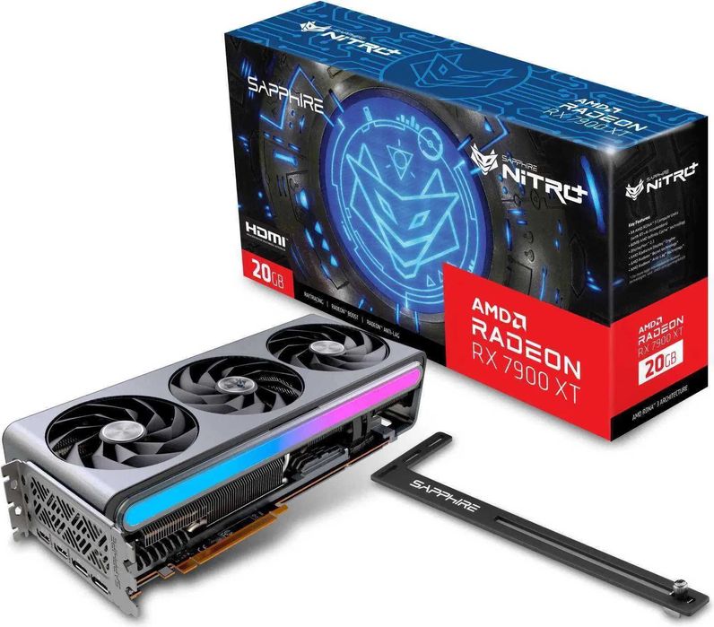 (Новый)Видеокарта Sapphire Nitro+ AMD Radeon RX 7900 XT-20GB