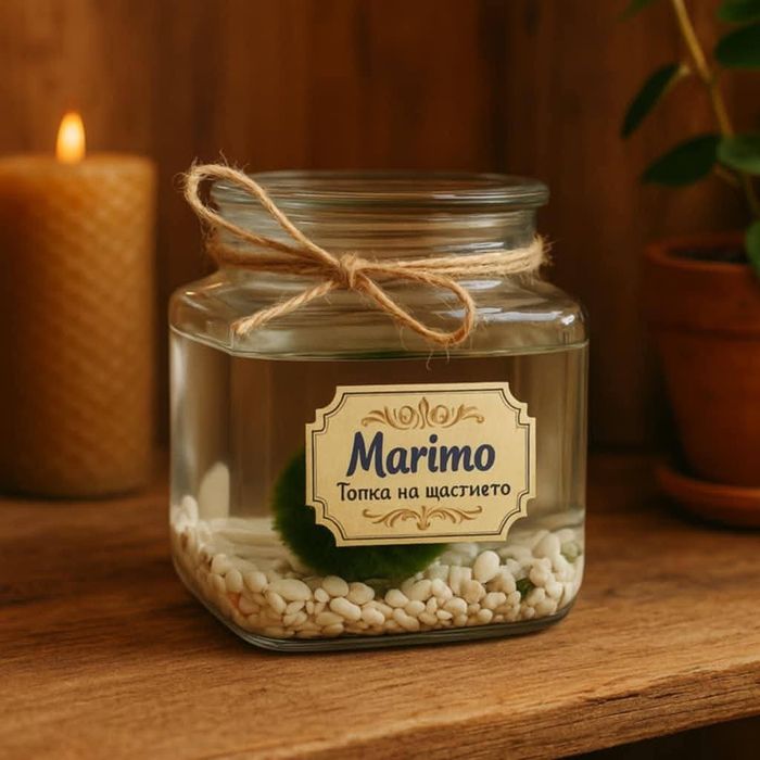 Вълшебно бурканче с Маримо - водораслото на желанията.