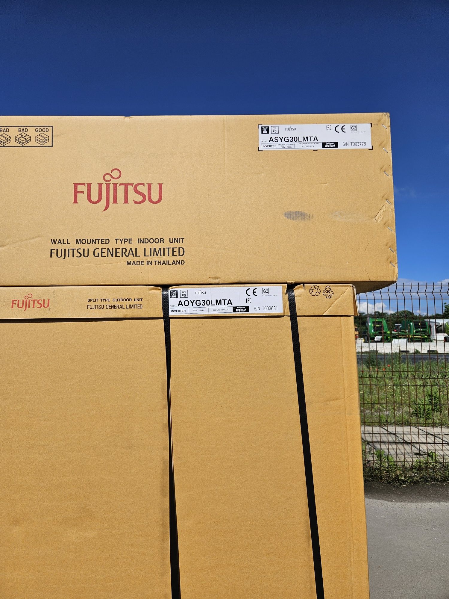 Климатик Fujitsu Wall Mounted ASYG30LMTA AOYG30LMTA
