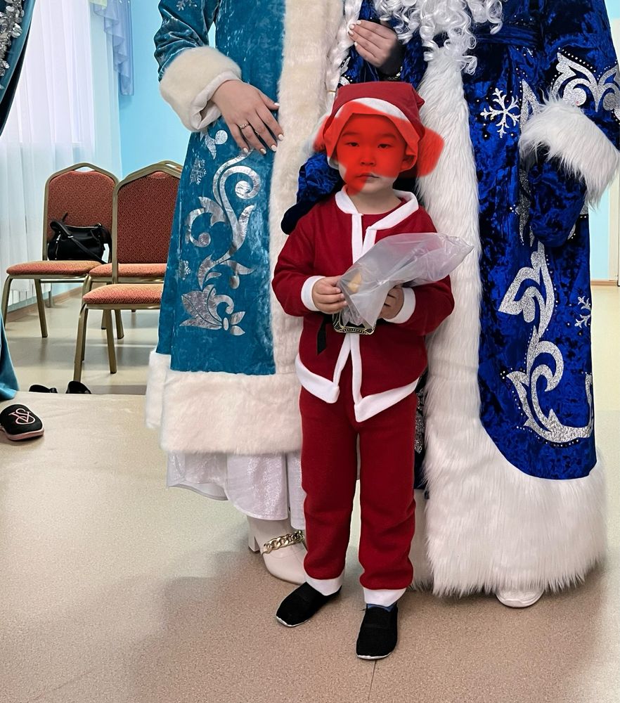 санта клаус костюм детский, костюм дед мороз