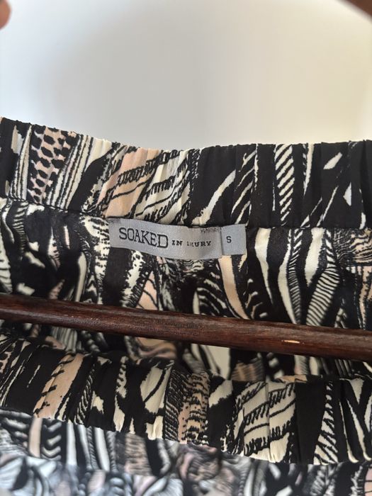 Pantaloni lungi negri colorati