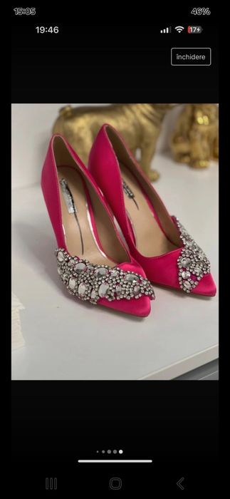 Pantofi bijuterie