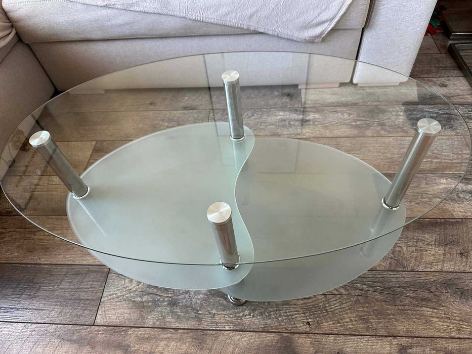 Стъклена холна маса "SONATA"