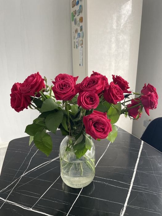 Цветы 16 штук роза