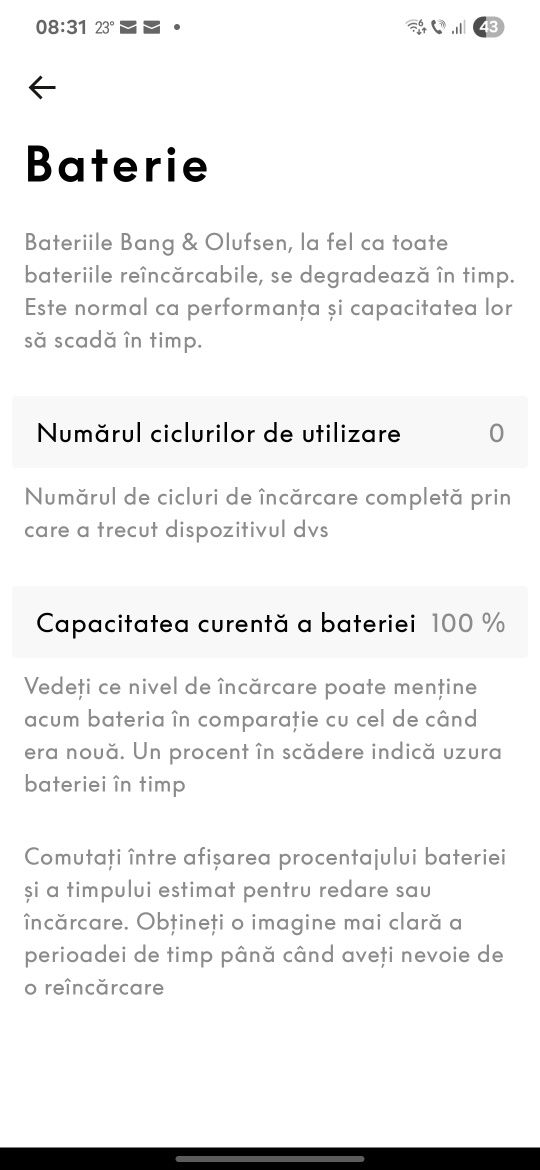 Casti Bang & Olufsen Cisco 980
