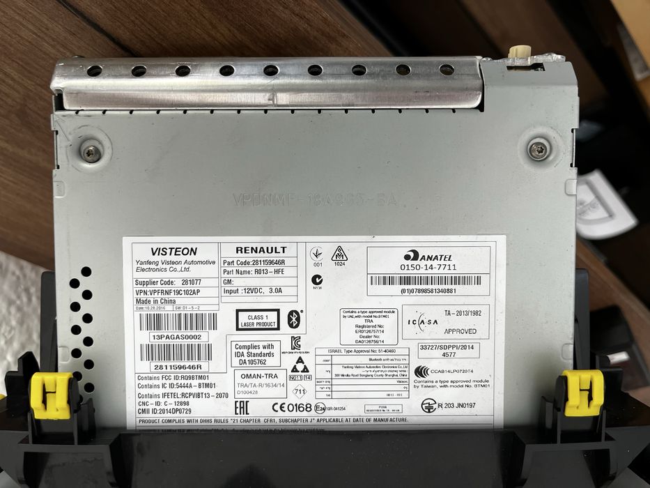 Radio original Renault Kadjar