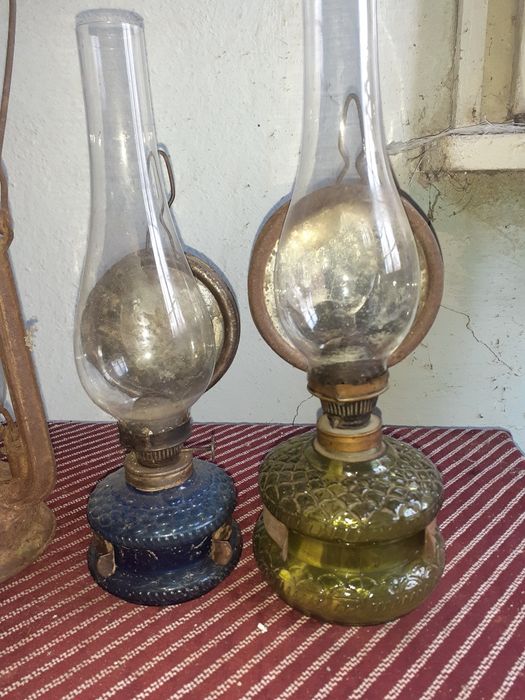 Стари газови лампи и фенери