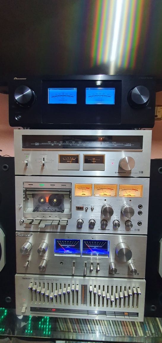Vumetru analog,vumetre digitale Pioneer, Technics, Sony.