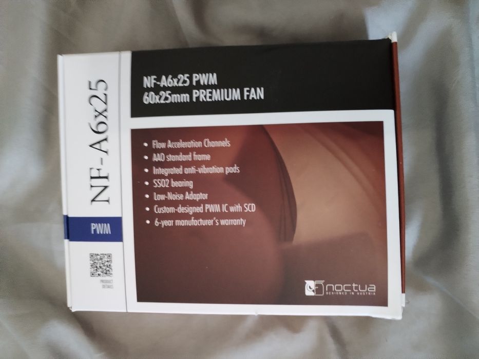 Малко Noctua вентилаторче  NF 6x25 PWM fan