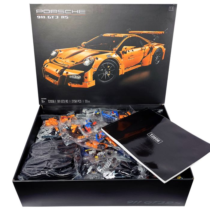 Конструктор Lego Porsche 911 GT3 RS | 2758 деталей | Большая модель