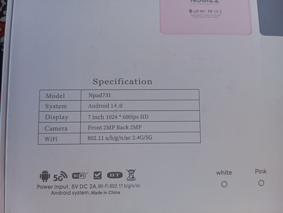 Planshet 7-inch Npad 731