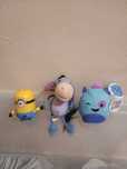 Jucarii McDonalds colectie Minion, Rorty Squishmallows Eeyore Winnie