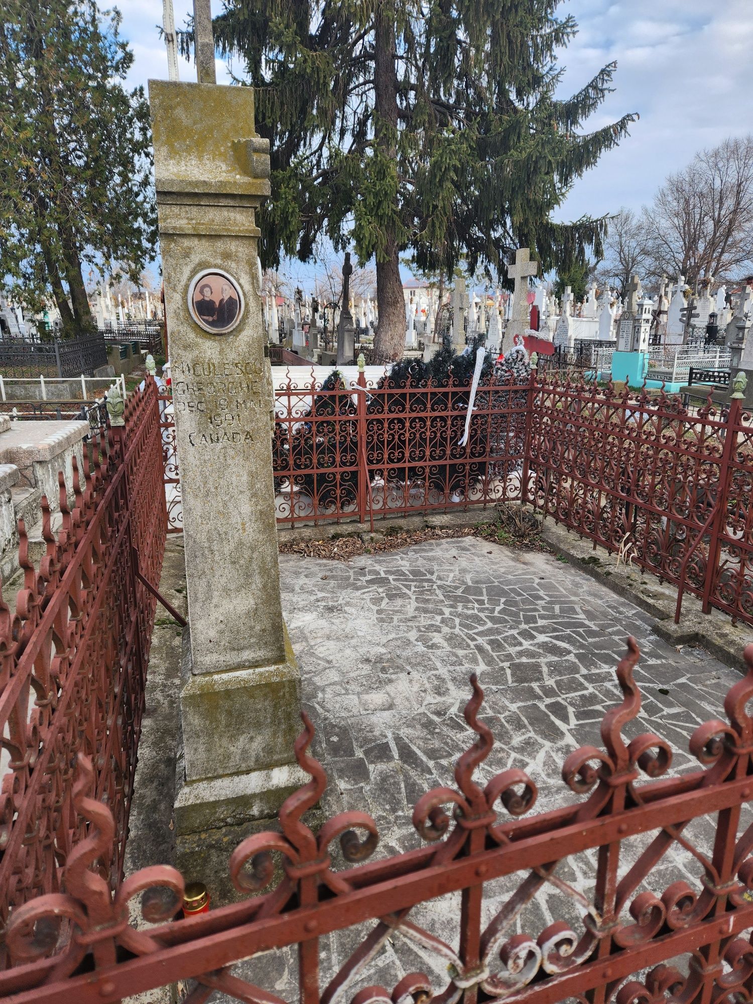 Cedez concesiune 3 locuri de veci in cimitir Sf Pantelimon Giurgiu