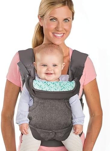 Регулируема ергономична раница за новородено, Infantino Flip, 4 позици