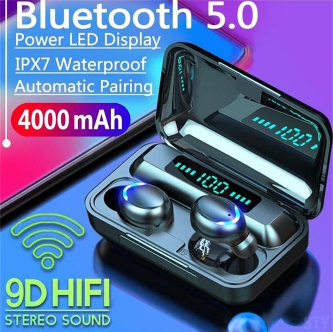 Casti telefon wireless bluetooth NOi 4000 mAh