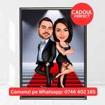 Portrete Caricaturi Tablouri Cadouri Personalizate Femei Barbati Cuplu
