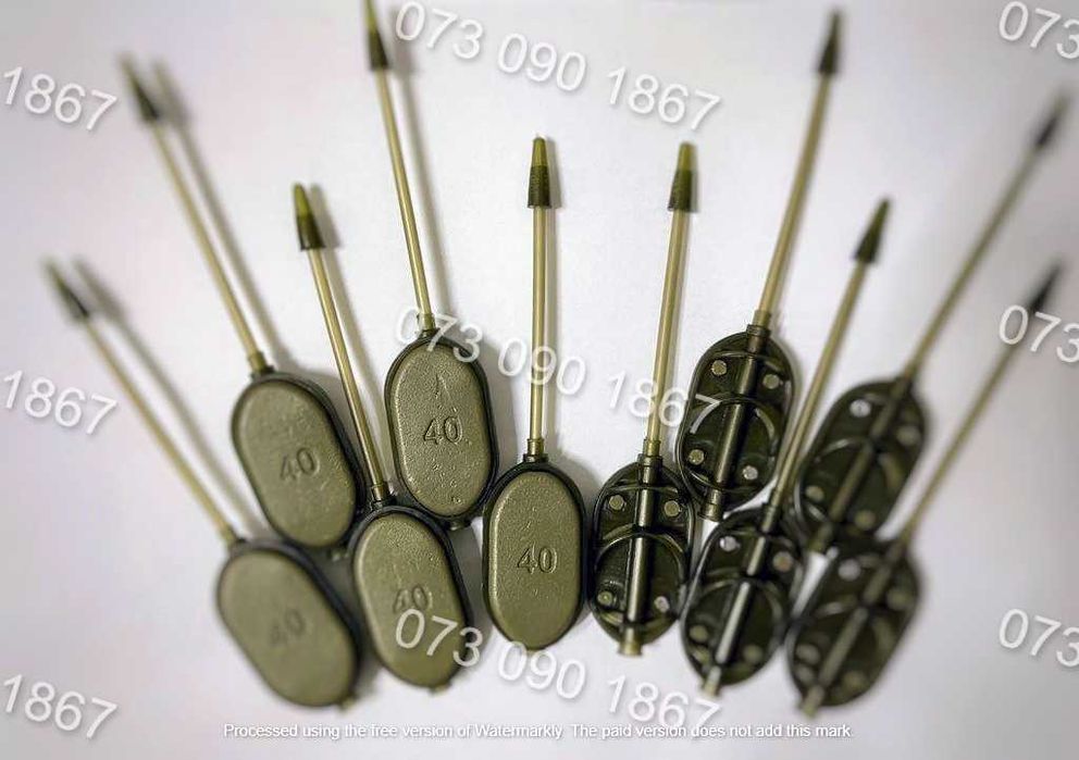 Momitoare Method feeder cu tija 30, 40, 50, 50, 60, 70gr