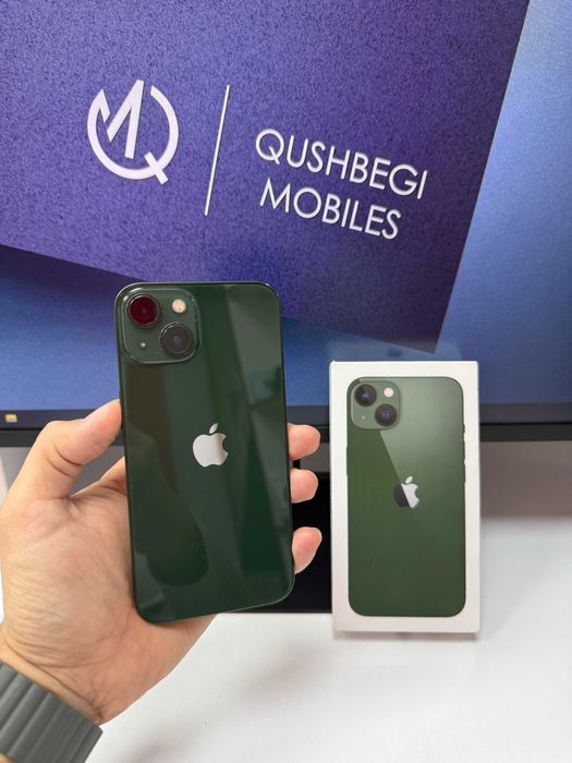 Srochno! iPhone 13 128GB Green Karobkasi bor! Aybi yo`q