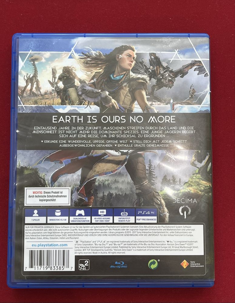 Horizon Zero Dawn (Ps4)
