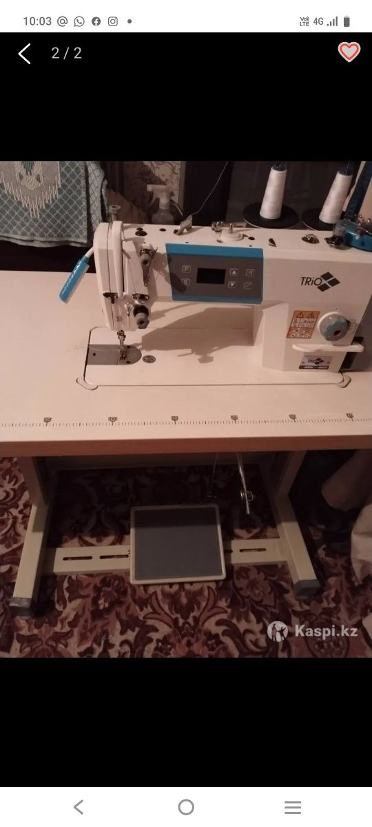 Продам новую швейную машинку..