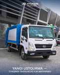 Мусоравоз машина HYUNDAI Mighty 8м3