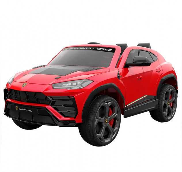 Masinuta electrică pentru 2 copii Lamborghini Urus 4x 45W 12V, RED