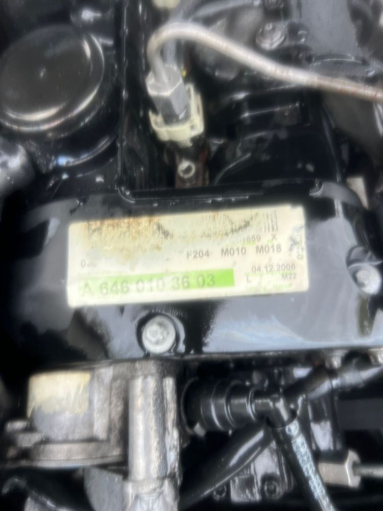 Vand motor Mercedes C220cdi om 646 W204