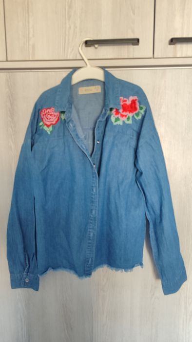 Рубашка, куртка, джинсовая рубашка 7-9 лет