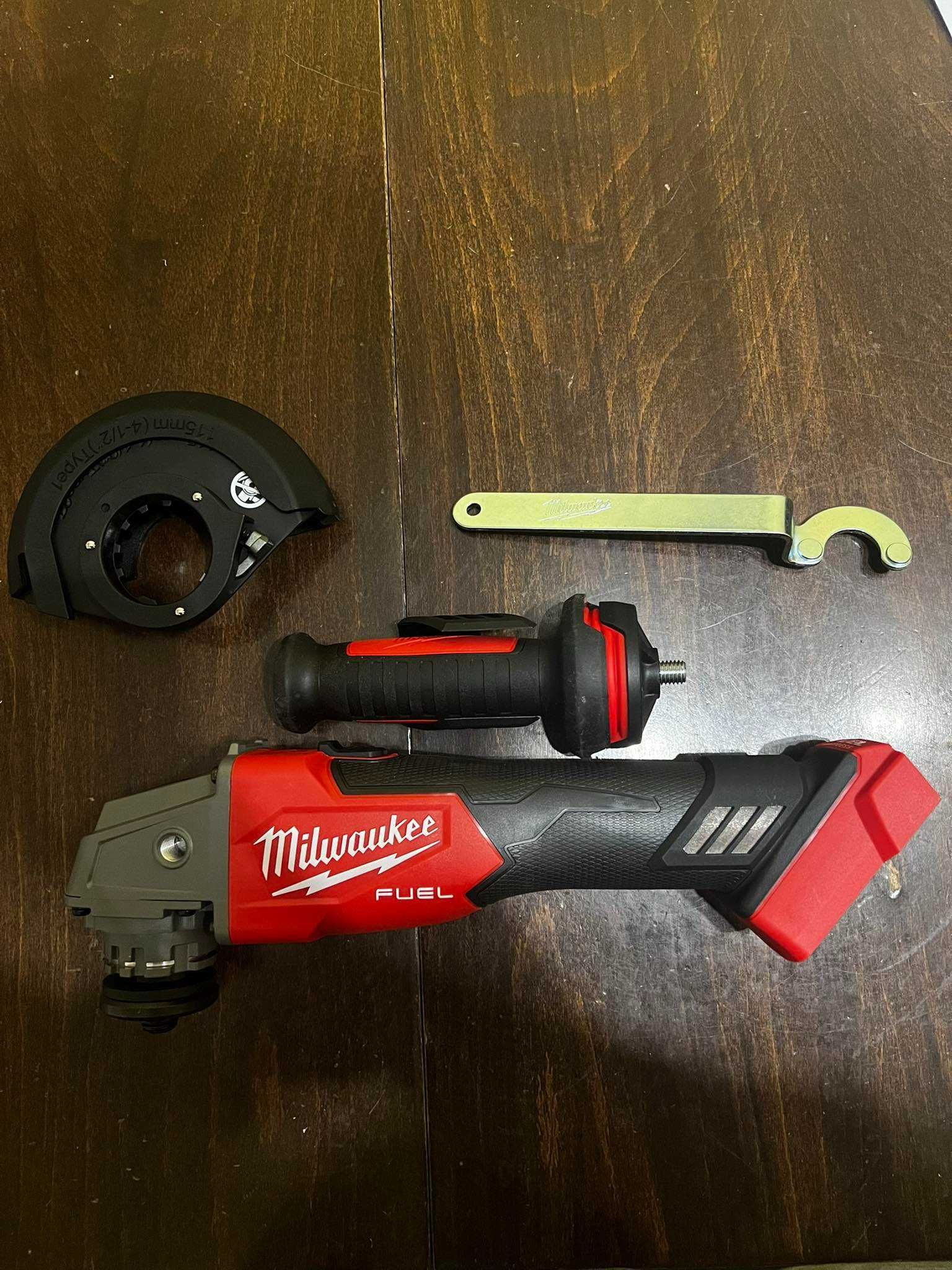 Milwaukee M18 FSAG115X ГОРИВО 4,5 инча/115 мм Ъглошлайф