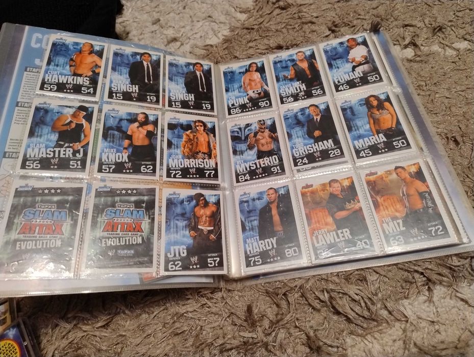 Wrestling ,album cartonașe luptători