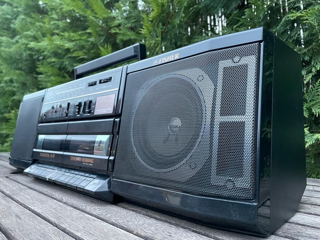 Fisher Retro Ghettoblaster 1989