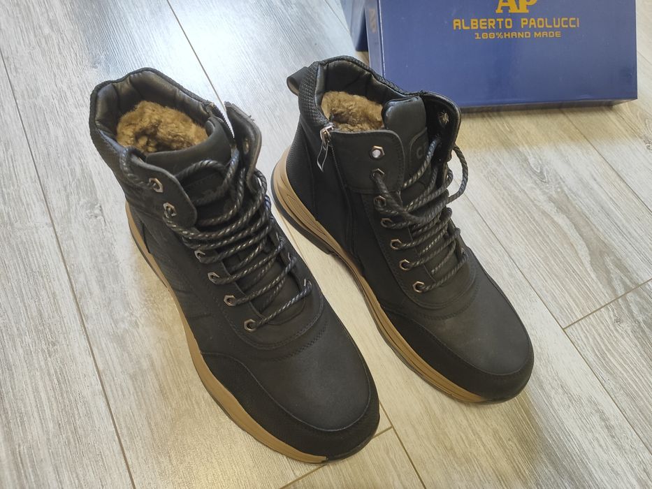 Ботинки зимние мужские