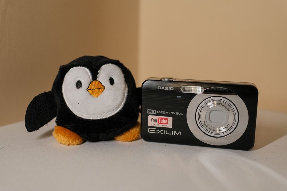 Casio Exilim EX-Z85, cutie, vintage
