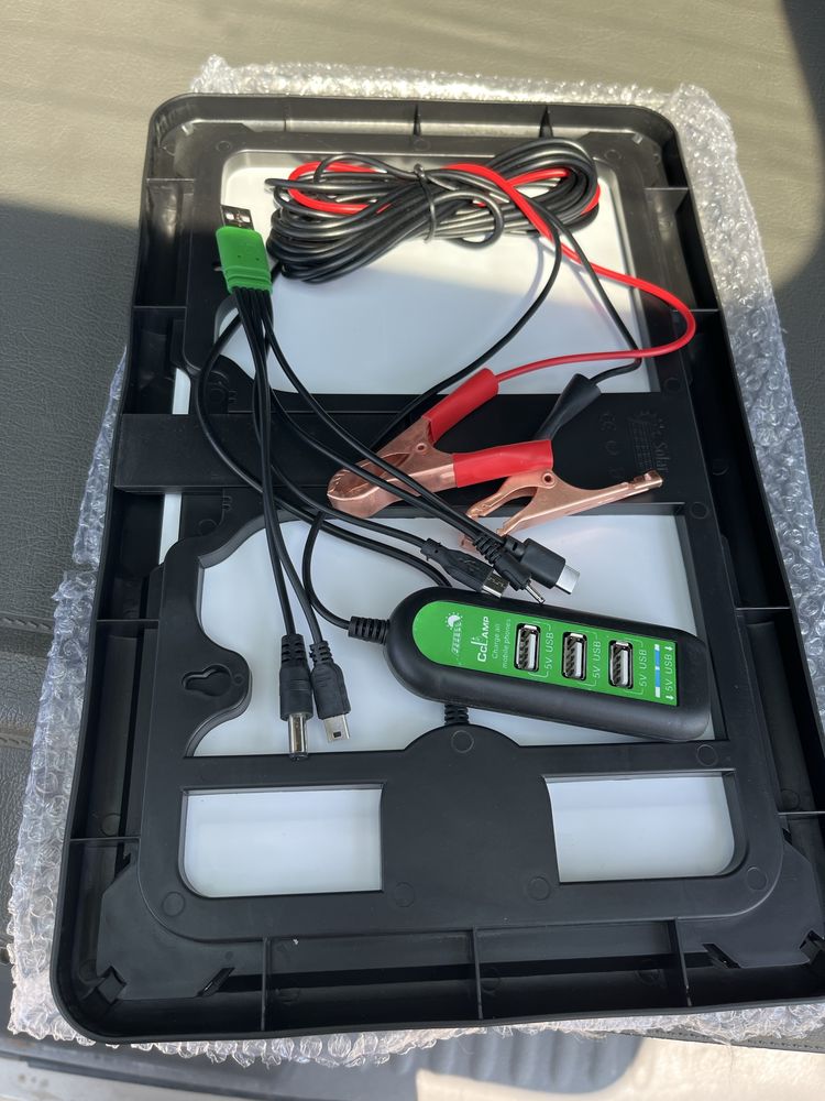 Соларно зарядно 12v/12w и 5-21v/30w