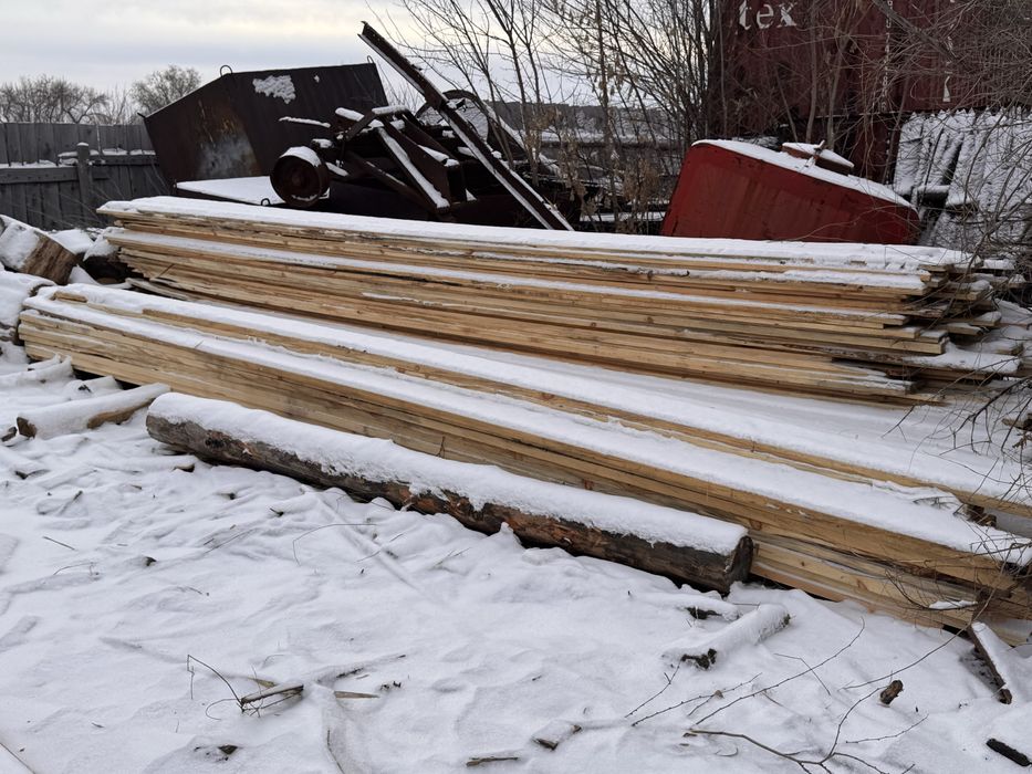 Продам обрезную доску 6 метров